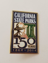 California State Parks 150 Year Anniversary Souvenir Lapel Hat Pin 1864-2014 - £15.13 GBP