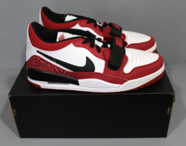 NEW Men&#39;s AIR JORDAN LEGACY 312 LOW Shoe Sneaker  WHITE /BLACK-GYM RED S... - £116.84 GBP