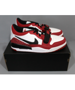 NEW Men&#39;s AIR JORDAN LEGACY 312 LOW Shoe Sneaker  WHITE /BLACK-GYM RED S... - £116.65 GBP