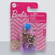 Kitten Micro Figure / Cake Topper - Barbie Pets Collection - £2.10 GBP