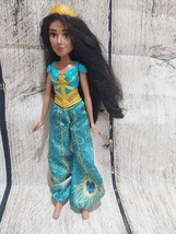 Disney&#39;s Aladdin (Live Action) Princess Jasmine Singing 12” Doll - Works! - £12.51 GBP