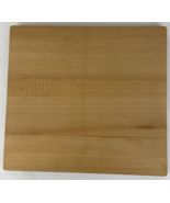 DURAVIT  Counter Hardwood Cutting Board Natural Wood 13.75&quot; x 15&quot; - $41.45 CAD