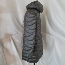 Andrew Marc Dark Green Long Down Packable Jacket - Size Medium - £52.57 GBP