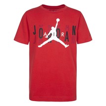 Nike Boy&#39;s Jordan Jumpman Red Tee Shirt Medium 95B824-R69 - £23.56 GBP