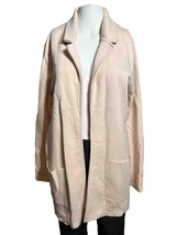 Magaschoni Nwot Womens Open Cardigan Large Pink - Pd - £11.23 GBP