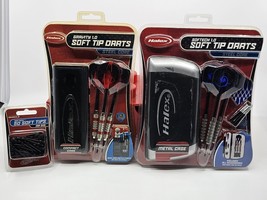 Lot Of (3) Halex 1.0 Soft Tip Darts 13G Softech Gravity And 50 Soft Tips... - $29.69