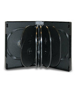 20 Multi 39Mm 12-Disc Black Cd Dvd Disc Storage Case Movie Box - £59.75 GBP