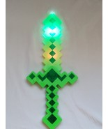 Minecraft light 8Bit Pixel Sword Green - $4.99