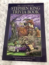 The Illustrated Stephen King Trivia Book By Brian Freeman &amp; Bev Vincent New Mint - £78.30 GBP