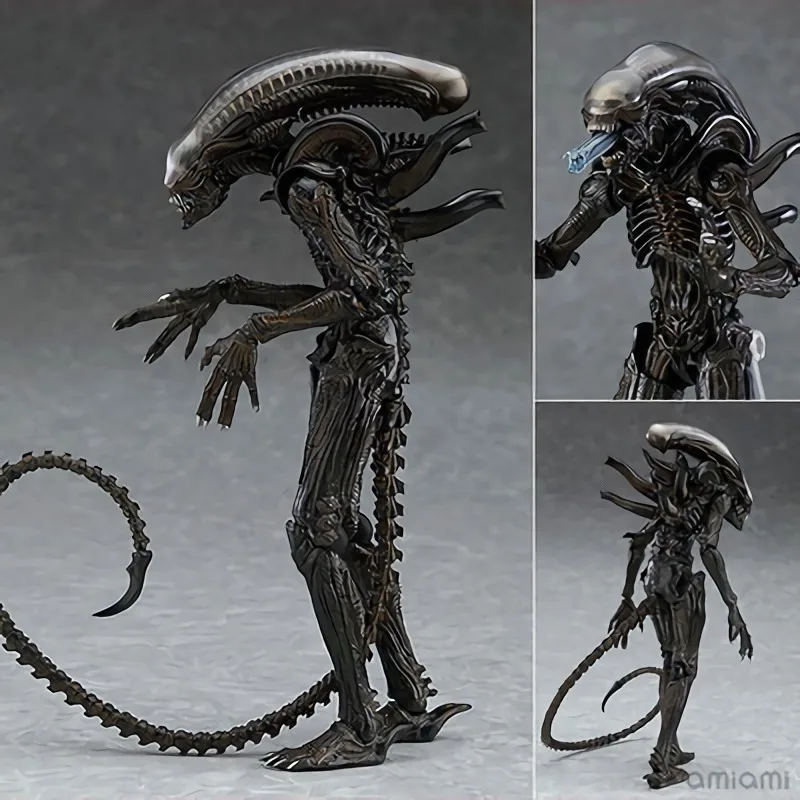 Alien Figma Sp-108 Action Figures Toys 18cm High Quality Aliens Statue M... - $31.38+