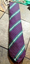 Burberrys Equestrian Theme Classic Vintage Mens 100% Silk Tie Made in England - £26.73 GBP