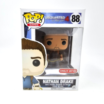 Funko Pop Games Uncharted 4 Nathan Drake #88 Target Exclusive With Protector - £37.67 GBP