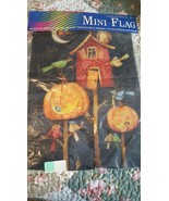 Custom Decor Garden Mini Flag Halloween Fall 12x18 New Sealed - €4,26 EUR