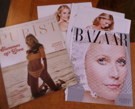 Purist Magazine Gwyneth Paltrow June 2021 &amp; Harpers Bazaar article &amp; photos 2013 - $24.00