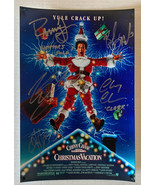 National Lampoons Christmas Vacation cast signed 8x12 photo Chevy Chase + COA - €196,86 EUR