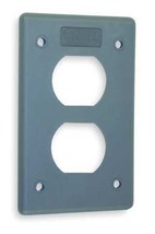 Duplex Opening Wall Plates, Number Of Gangs: 1 Thermoplastic, - £19.97 GBP