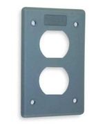 Duplex Opening Wall Plates, Number Of Gangs: 1 Thermoplastic, - £19.65 GBP