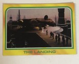 Vintage Star Wars Empire Strikes Back Trade Card #322 The Landing - £1.97 GBP