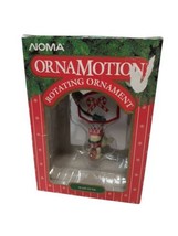 Noma Ornamotion Christmas Collectable Ornament &quot;Slam Dunk&quot; Rotating - $11.35