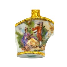 Vintage Mini Miniature Limoges Porcelain Basket France Music Theme Gold Trim 2x2 - £15.81 GBP