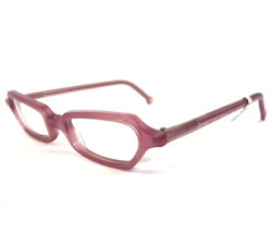 Vintage la Eyeworks Eyeglasses Frames NIFTY 323 Clear Pink Cat Eye 45-20-135 - £33.45 GBP