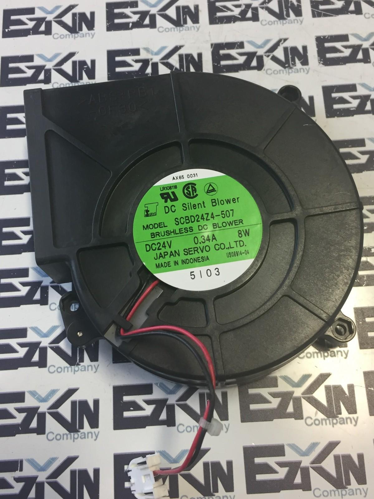 Japan Servo Co. Ltd. SCBD24Z4-507 Brushless DC Blower, 24DCV 0.34A 8W  - $15.80