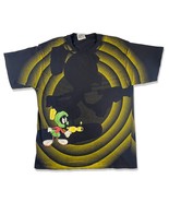 1992 Vintage &quot;Marvin The Martian&quot; Looney Tunes Tultex T-Shirt, Large - £91.25 GBP