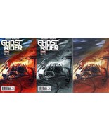 Ghost Rider 1 Marvel Now Dell&#39;Otto Color, SIGNED B&amp;W &amp; Virgin Variant Se... - $85.00