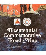 1976 Citgo Road Map Bicentennial Eastern US American Revolution Vintage ... - €26,05 EUR