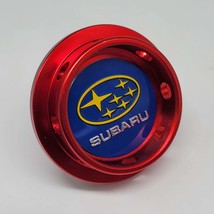 Brand New Subaru Red Engine Oil Fuel Filler Cap Billet For Subaru - £15.84 GBP