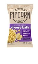 PIPSNACKS Heirloom White Cheddar Cheese Balls, 4.5 OZ - £23.21 GBP