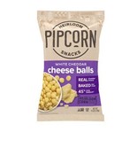 PIPSNACKS Heirloom White Cheddar Cheese Balls, 4.5 OZ - £23.21 GBP