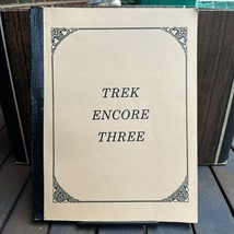 Trek Encore 3 - Star Trek TOS Vintage Fanzine from 1985 - $29.69