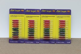 4 New Packages Light Keeper Pro 2.5 V Mini Replacement Bulbs Multi Color... - £10.50 GBP