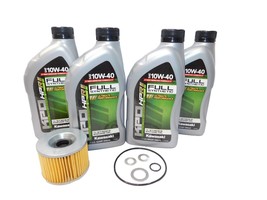 1986-1987 Kawasaki Ninja 1000R ZX1000A OEM Full Synthetic Oil Change Kit KAW115 - £66.89 GBP