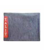 TALIT BAG DENIM W/ENGLISH CORNER JEANS RED LABEL 13.5 INCHES X 10.5 INCHES - $44.55
