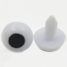Fujiyuan Black 100 Sets Plastic Safety Solid Eyes for Bear Doll Animal P... - $6.42