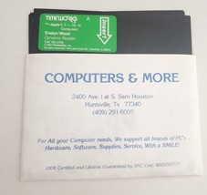 Timeworks Evelyn Wood Dynamic Reader For Apple II, IIE IIC Vintage Softw... - $19.79