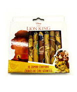 Disney The Lion King 10 Jumbo Crayons Sealed Peach Tree Playthings Graphics - $10.64 CAD