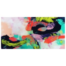 Empire Art Direct TMP-117352-3672 36 x 72 in. Colorful Abstract Frameless Temper - £335.97 GBP