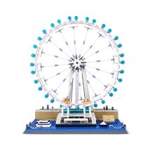 Ferris Wheel Building Blocks City Romantic UK London Eye To Send Girlfri... - $160.99