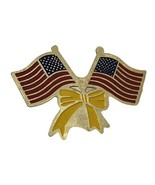 American Flag USA Support Our Troops US Patriotic Enamel Lapel Hat Pin - $5.95