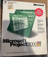 NEW SEALED - Microsoft Project 2000 w/ Project Central Client &amp; Server S... - $44.99