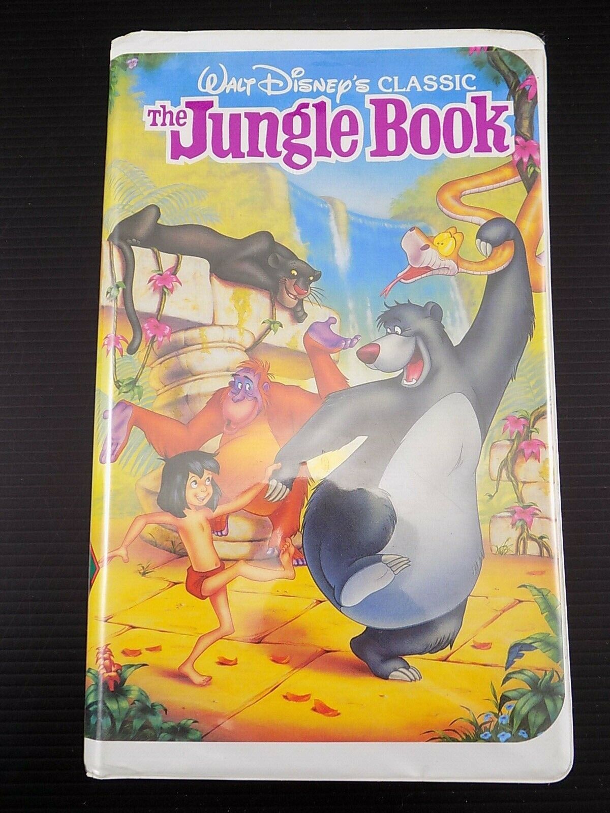 The JUNGLE BOOK, VHS, Black Diamond Edition, Original Walt Disney Classi... - $9.89
