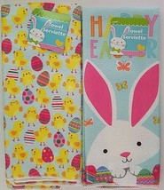 Easter Towels Classic Easter Bunny or Chicks &amp; Eggs 1 Towel/Pk , Select Theme - £2.25 GBP+