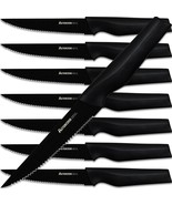 Steak Knives Steak Knives Set of 8 Dishwasher Safe High Carbon Stainless... - $55.91