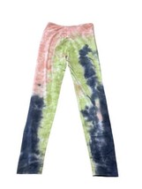 SO Yoga Women&#39;s Tye Dye Floral Leggings Size M - £11.21 GBP