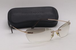 ROCCOBAROCCO P 2902 COL. 151 GOLD GRADIENT MIRORED GREY LENS SUNGLASSES ... - £178.96 GBP