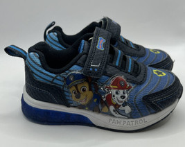 Nickelodeon Boys Paw Patrol Blue Light-Up Shoes Medium (D) Toddler Size 6 - £15.14 GBP