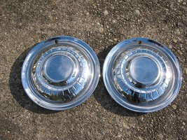 1955 Plymouth Belvedere Savoy Plaza 15 inch hubcaps wheel covers aftermarket - £32.73 GBP